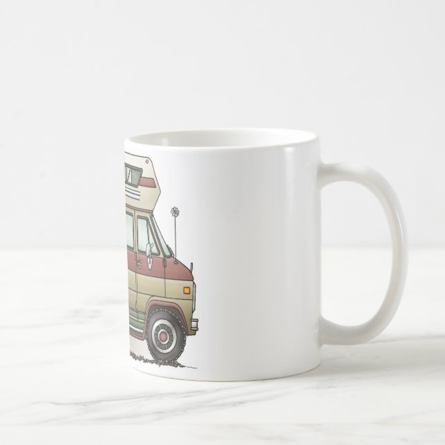 Custom Van Camper Mug Kaffeetasse (Rechts)