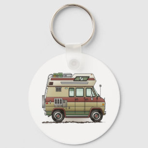 Custom Van Camper RV Keychain Schlüsselanhänger