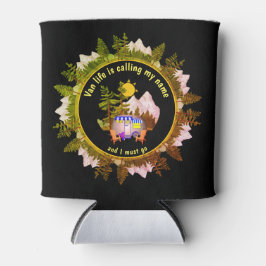 Custom VAN LIFE RUFT MEIN NAME Caravan Camper AUF Dosenkühler