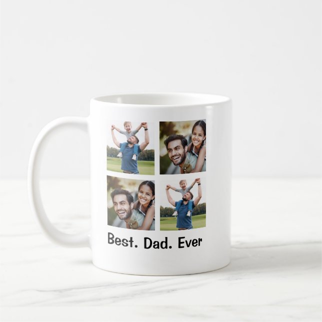 Custom Vatertag Tasse - Geschenk für Vater (Links)