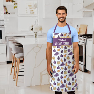 Custom Vegan Kitchen, Figes und Trauben Schürze