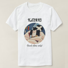 Custom Vintage Aesthetic Japanese Kabuki Theater T-Shirt
