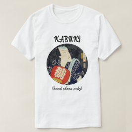 Custom Vintage Aesthetic Japanese Kabuki Theater T-Shirt