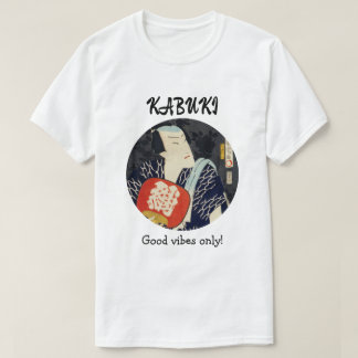 Custom Vintage Aesthetic Japanese Kabuki Theater T-Shirt