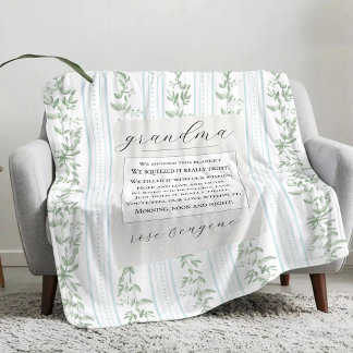 Custom Vintage Gift to Grandma Nana from Grandkids Sherpadecke