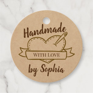 CUSTOM Vintage Pappe Handgefertigt Geschenkanhänger