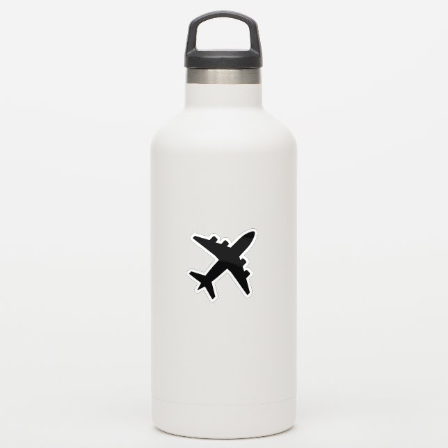 Custom Vinyl Stickers | Fenster- und Glasdekore Aufkleber (Wassserflasche)