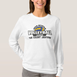 Custom Volleyball Team Name Club T-Shirt