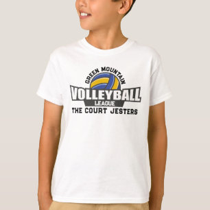 Custom Volleyball Team Name Club T-Shirt
