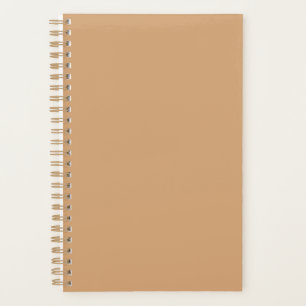 Custom Warm Sand Weekly Planer