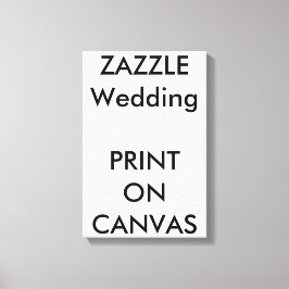 Custom Wedding 11 x 16,5" Canvas Print Wall Art Leinwanddruck