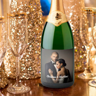 Custom Wedding Bride and Groom's Foto