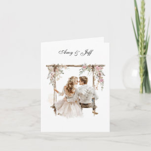 Custom Wedding Card Karte