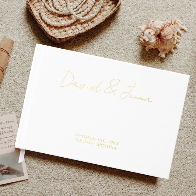 Custom Wedding Empfang Verlobung Personalisiert Gästebuch (Von Creator hochgeladen)