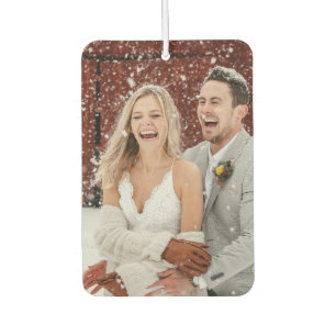 Custom Wedding Foto Autolufterfrischer