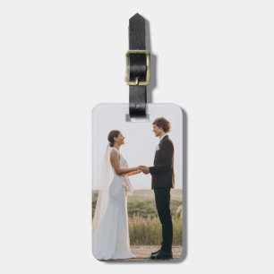 Custom Wedding Foto Gepäckanhänger