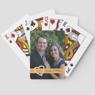 Custom Wedding Foto Playing Cards Spielkarten
