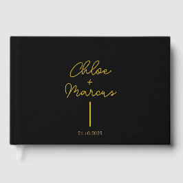 Custom Wedding Guest Book , Luxury Sand Color , Gästebuch