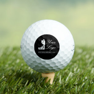 Custom Wedding Idee Personalisiertes Foto Design Golfball