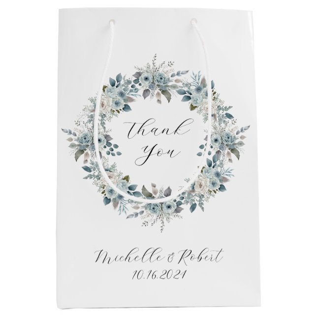 Custom Wedding Lieblings-Geschenktasche Mittlere Geschenktüte (Vorderseite)
