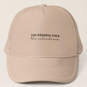 Custom Wedding Merch Hat Truckerkappe