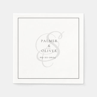 Custom Wedding Napkins Serviette