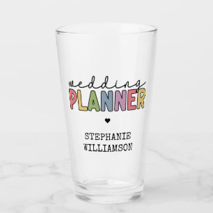Custom Wedding Planer Event Planner Glas