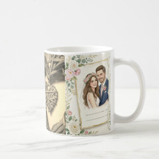 Custom Wedding Portrait Mug Kaffeetasse