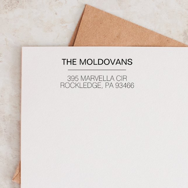 Custom Wedding Rücksendeadresse Personalisiert Gummistempel (Von Creator hochgeladen)