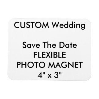 Custom Wedding Save the Date Foto Kühlschrankmagne Magnet