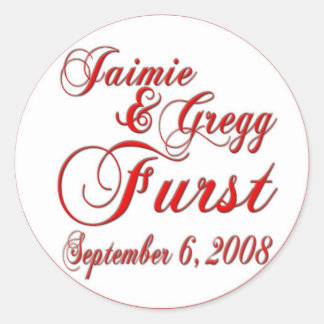 Custom Wedding Stickers