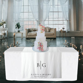 Custom Wedding Sweetheart Table Runner Decor Sign Wandteppich