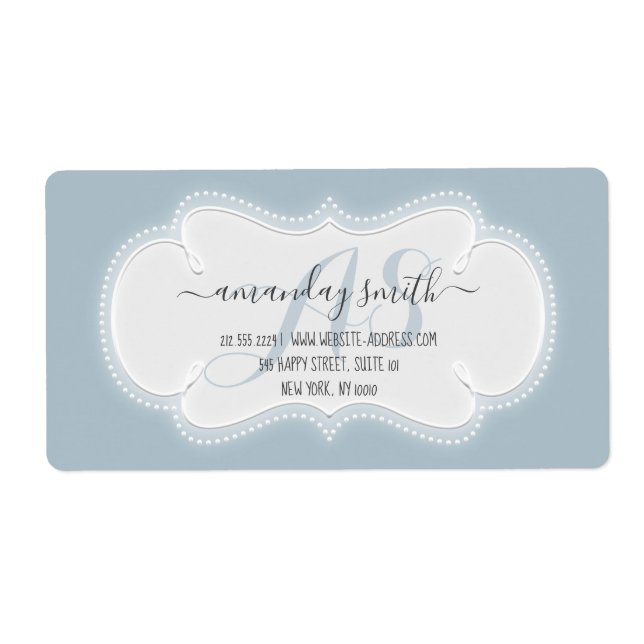 Custom Wedding UAWG Brautparty Smoky Blau (Vorne)
