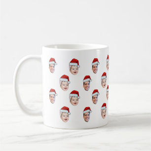 Custom Weihnachtsmannmütze Face Weihnachtsgeschenk Kaffeetasse