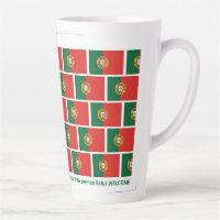 Custom WELCOME Hospitality Portugiesische Flagge