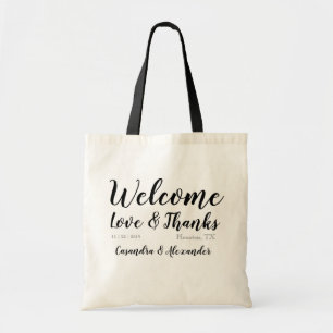 Custom Welcome Hotel Gift Fvor Bag Wedding Tragetasche