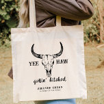 Custom Western Wedding Junggeselinnen-Abschied Gro Tragetasche<br><div class="desc">Brauchen Sie ein Brautparty Tote Tasche für Ihre kommende Western Hochzeit? Wenn ja, dann müssen Sie Karo aus unseren Western Hochzeit Junggeselinnen-Abschied Gruppe Tote Taschen! Unsere Totensäcke sind perfekt für die Braut und ihre Brautmädchen. Sie können mit jedem Namen oder mit jeder Monogrammatik personalisiert werden, und sie sind das ideale...</div>