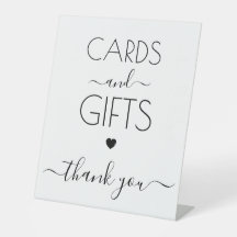 Custom White Calligraphy Cards & Gifts