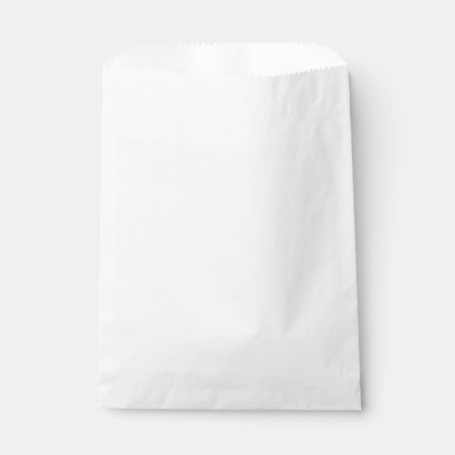 Custom White Gevor Bag Geschenktütchen (Vorderseite)