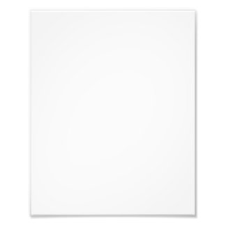Custom white simple Design Add Photo or Text Fotodruck