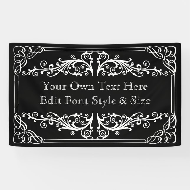 Custom Wiedersehen Feiern Party Banner (Horizontal)