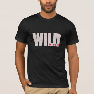 Custom Wild Free Trendy Graphic T-Shirt Personalis