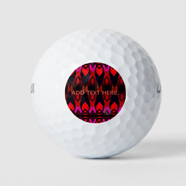 Custom Wilson Ultra 500 Distance Golf Ball (Vorderseite)