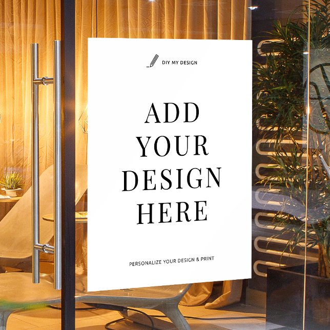 Custom Window Decal Printing 18x24" Vinyl Signage Fensteraufkleber (Von Creator hochgeladen)