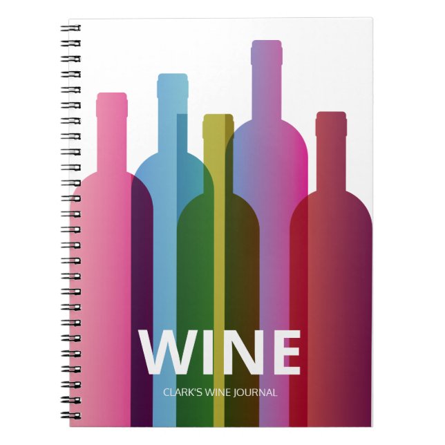 Custom Wine Journal Notizblock (Vorderseite)