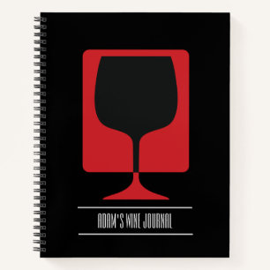 Custom Wine Journal Notizbuch