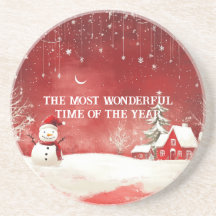 Custom Winter Wonderland Scene Weihnachtsschneeman