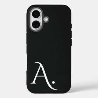 Custom with Initial Name iPhone 16 Hülle