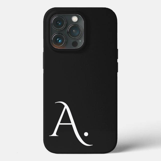Custom with Initial Name Case-Mate iPhone Hülle (Rückseite)