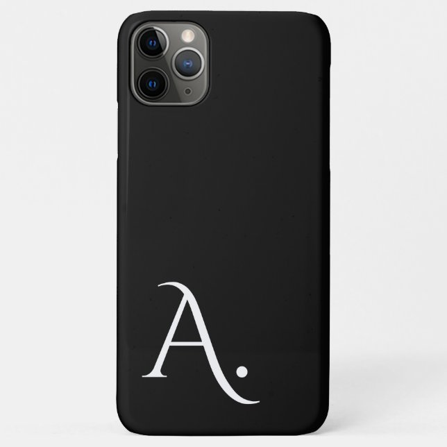 Custom with Initial Name Case-Mate iPhone Hülle (Rückseite)